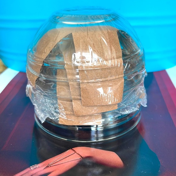 🆕 Set of 4 Small Round Glass Bowls For Dips, Salsa, Sauce, Baking,snacks. - Picture 3 of 5